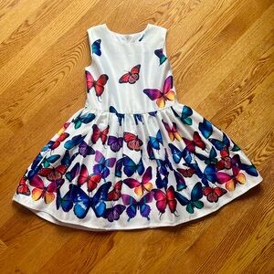 Designer Girls Butterfly Dress Size 6